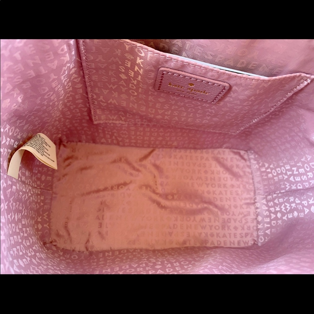 Bundle💕Kate Spade Large Penny Tote Glitter + Wallet - Picture 9 of 12